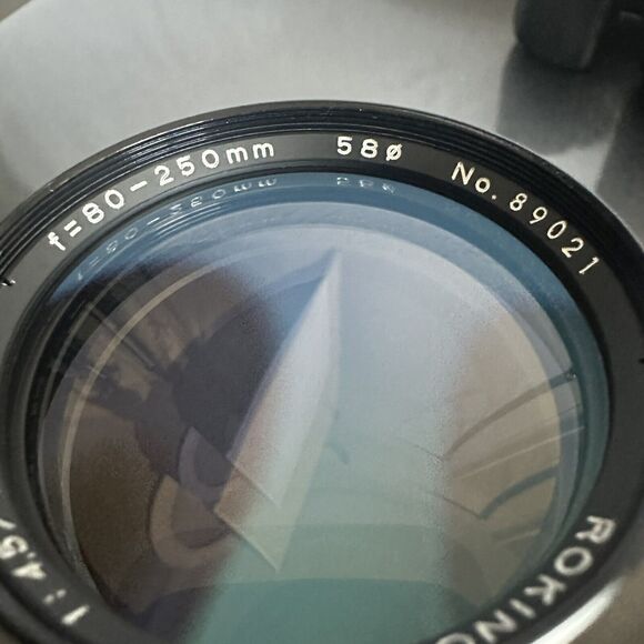 ROKINON MC 1:4.5/4.8 f=80-250 mm & SEARS MC 1:2.8 f=135mm Camera Lens Lot - Picture 13 of 16